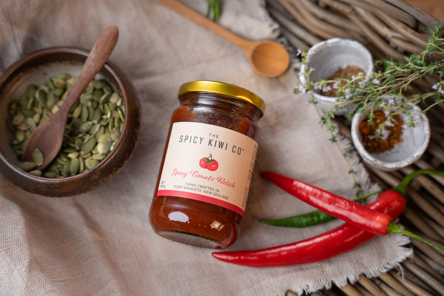 SPICY TOMATO RELISH