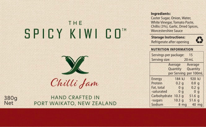 Chilli Jam 1ltr Pail