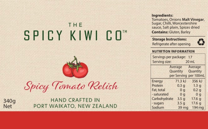 Spicy Tomato Relish 1ltr Pail